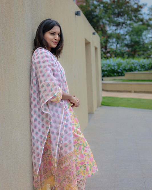 Kashish - Block printed Cotton Suit Set