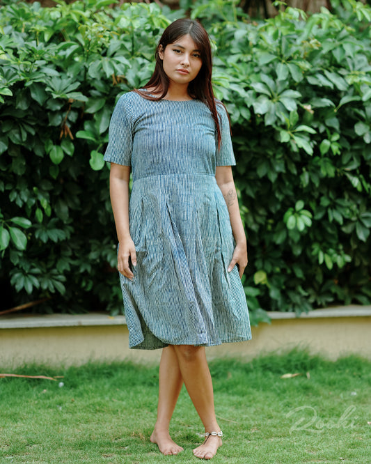 Soofi Block Printed Dress