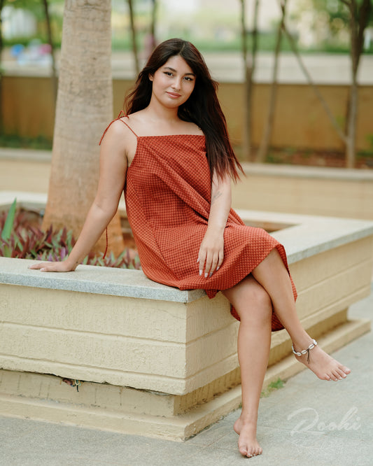 Mahera Block Printed Summer Dress