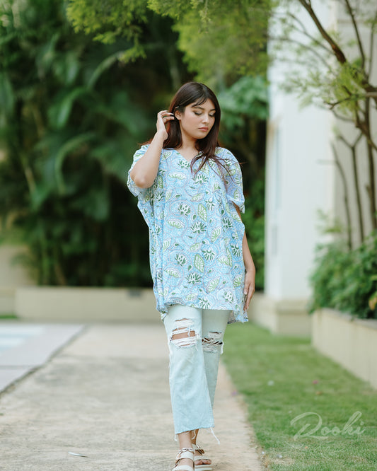 Edrika Block Printed Top