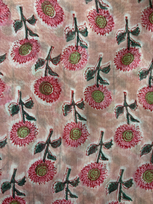 Tasha Maheshwari Hand Block Printed Saree