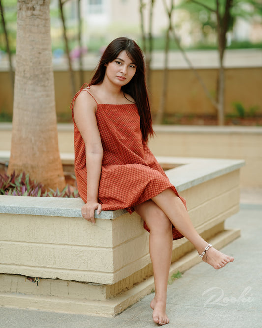 Mahera Block Printed Summer Dress